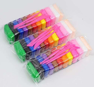 MON N MOL 36 Air Drying Modeling Clay Plasticine Ultra Light Soft Modeling Magic Craft Kit, DIY Educational Creative Gift for Kids Art Clay(300 g)