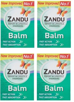 ZANDU Ultra Balm -4 x 8 ml Packs Balm(4 x 8 ml)