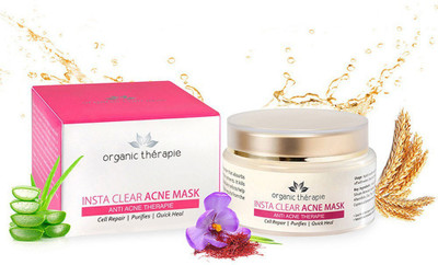 20% OFF on Organic Therapie Insta Clear Acne Mask(50 g) 20% OFF on Organic Therapie Insta Clear Acne Mask(50 g)