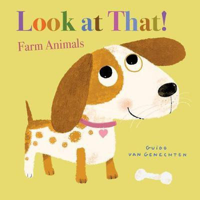 Look at That! Farm Animals(English, Board book, Genechten Guido)