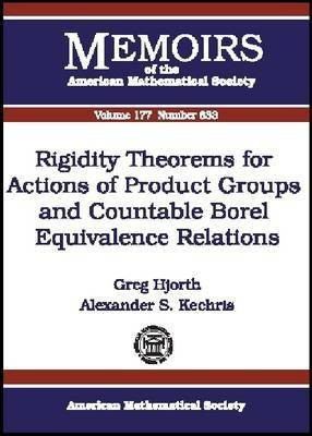 Rigidity Theorems for Actions of Product Groups and Countable Borel Equivalence Relations(English, Paperback, unknown)