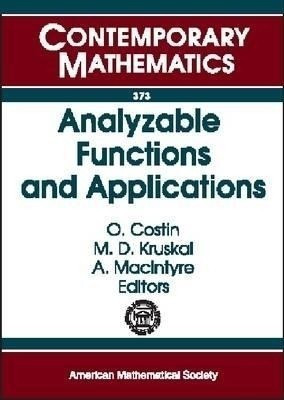Analyzable Functions and Applications(English, Paperback, unknown)