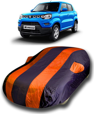 siddharth fashion Car Cover For Maruti Suzuki S-Presso (With Mirror Pockets)(Multicolor)