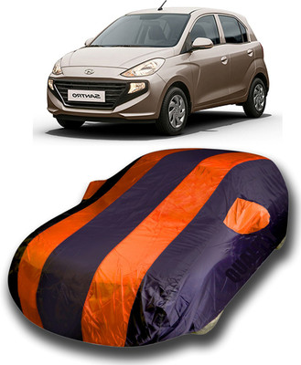 KASHYAP FASHION WORLD Car Cover For Hyundai Santro (With Mirror Pockets)(Multicolor)