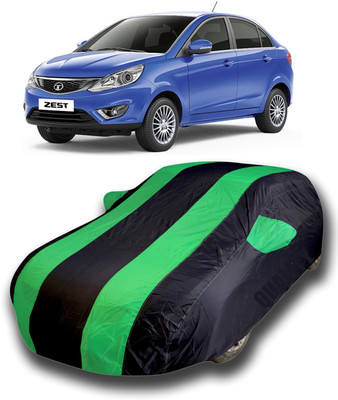 KASHYAP FASHION WORLD Car Cover For Tata Zest (With Mirror Pockets)(Multicolor)