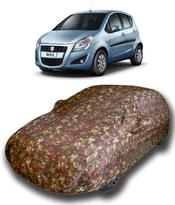 KASHYAP ENTERPRISE Car Cover For Maruti Suzuki Ritz (With Mirror Pockets)(Multicolor)