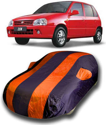 siddharth fashion Car Cover For Maruti Suzuki Zen (With Mirror Pockets)(Multicolor)