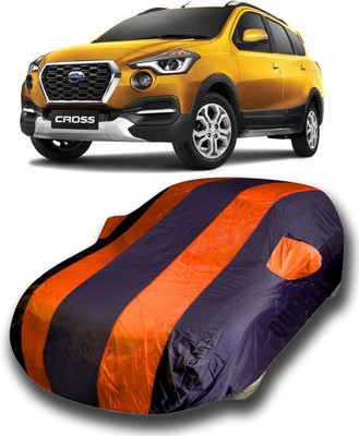 KASHYAP FASHION WORLD Car Cover For Datsun Go-Cross (With Mirror Pockets)(Multicolor)