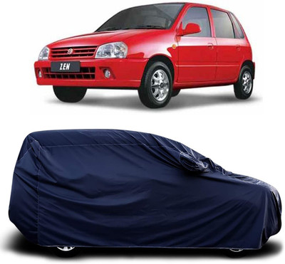 KASHYAP ENTERPRISE Car Cover For Maruti Suzuki Zen (With Mirror Pockets)(Blue)