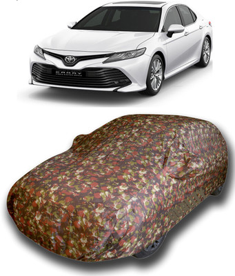 KUSHWAHA Car Cover For Toyota Camry (With Mirror Pockets)(Multicolor)