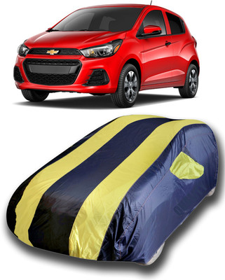 KASHYAP ENTERPRISE Car Cover For Chevrolet Spark (With Mirror Pockets)(Multicolor)