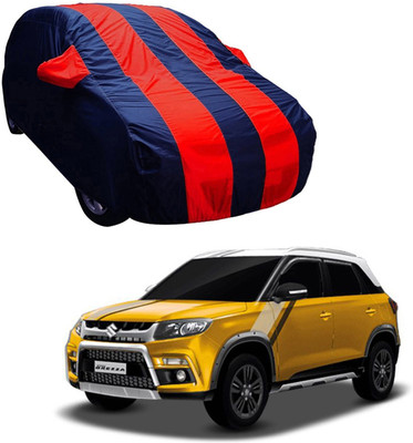 ABS AUTO TREND Car Cover For Maruti Suzuki Vitara Brezza (With Mirror Pockets)(Multicolor)