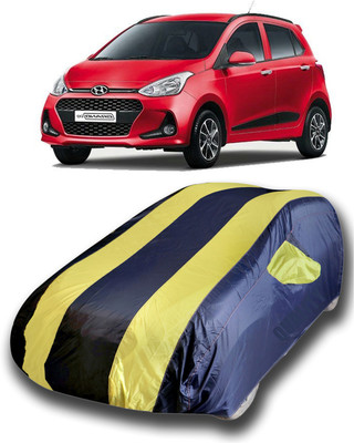 SanginiSang Car Cover For Hyundai Grand i10 (With Mirror Pockets)(Multicolor)