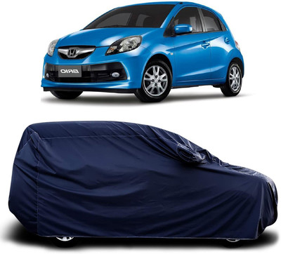 KUSHWAHA Car Cover For Honda Brio (With Mirror Pockets)(Multicolor)