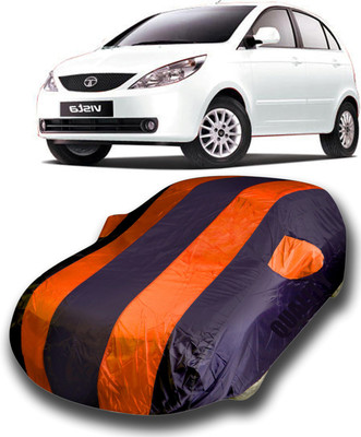 KASHYAP ENTERPRISE Car Cover For Tata Indica Vista (With Mirror Pockets)(Multicolor)