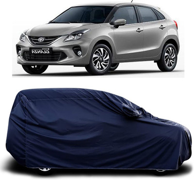 Gavya Car Cover For Toyota Glanza (With Mirror Pockets)(Multicolor)