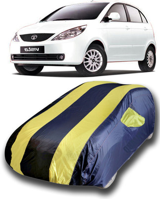 siddharth fashion Car Cover For Tata Indica Vista (With Mirror Pockets)(Yellow)
