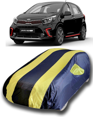 KASHYAP ENTERPRISE Car Cover For Kia Picanto (With Mirror Pockets)(Multicolor)