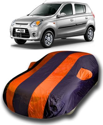 KUSHWAHA Car Cover For Maruti Suzuki Alto 800 (With Mirror Pockets)(Multicolor)