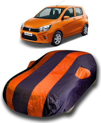 Gavya Car Cover For Maruti Suzuki Celerio (With Mirror Pockets)(Multicolor)