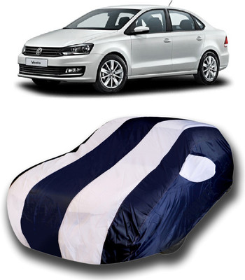 KUSHWAHA Car Cover For Volkswagen Vento (With Mirror Pockets)(Multicolor)