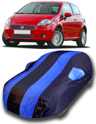 KUSHWAHA Car Cover For Fiat Grande Punto (With Mirror Pockets)(Multicolor)
