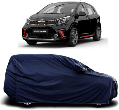 KASHYAP ENTERPRISE Car Cover For Kia Picanto (With Mirror Pockets)(Multicolor)