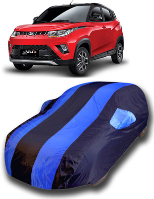 siddharth fashion Car Cover For Mahindra KUV100 NXT (With Mirror Pockets)(Blue)