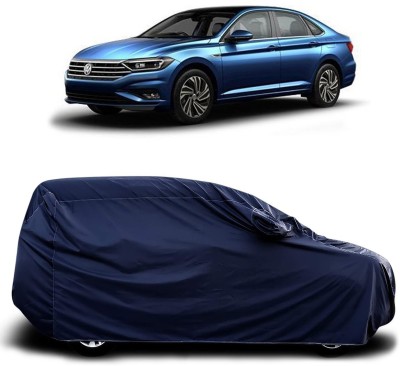 SanginiSang Car Cover For Volkswagen Jetta (With Mirror Pockets)(Multicolor)