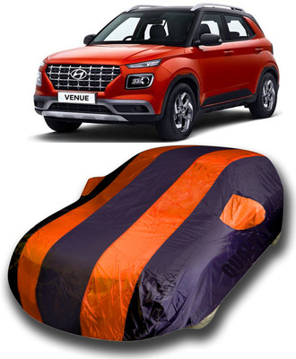 KASHYAP ENTERPRISE Car Cover For Hyundai Venue (With Mirror Pockets)(Multicolor)