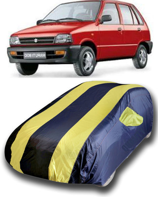 siddharth fashion Car Cover For Maruti Suzuki 800 (With Mirror Pockets)(Multicolor)