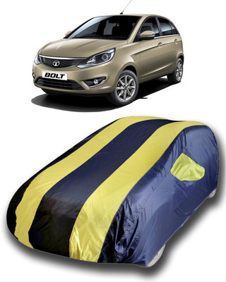 KASHYAP FASHION WORLD Car Cover For Tata Bolt (With Mirror Pockets)(Multicolor)