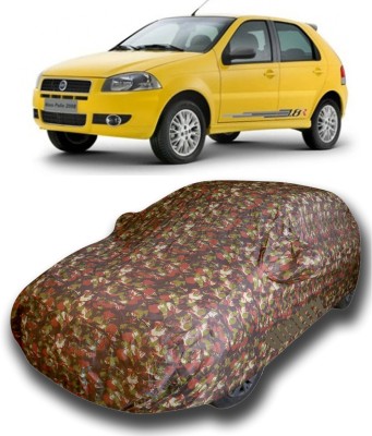 KASHYAP FASHION WORLD Car Cover For Fiat Palio D (With Mirror Pockets)(Multicolor)