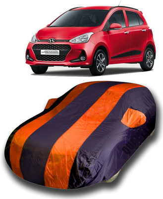 SanginiSang Car Cover For Hyundai Grand i10 (With Mirror Pockets)(Multicolor)