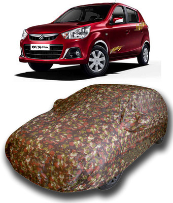 KASHYAP ENTERPRISE Car Cover For Maruti Suzuki Alto K10 (With Mirror Pockets)(Multicolor)