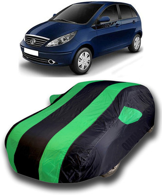 SanginiSang Car Cover For Tata Vista (With Mirror Pockets)(Multicolor)