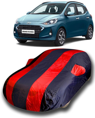 SanginiSang Car Cover For Hyundai Grand i10 (With Mirror Pockets)(Multicolor)