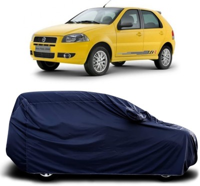 KASHYAP FASHION WORLD Car Cover For Fiat Palio D (With Mirror Pockets)(Blue)