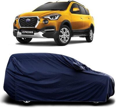KUSHWAHA Car Cover For Datsun Go-Cross (With Mirror Pockets)(Multicolor)