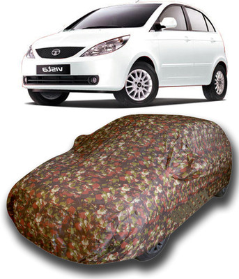 KASHYAP ENTERPRISE Car Cover For Tata Indica Vista (With Mirror Pockets)(Multicolor)