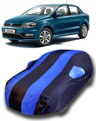 siddharth fashion Car Cover For Volkswagen Ameo (With Mirror Pockets)(Multicolor)