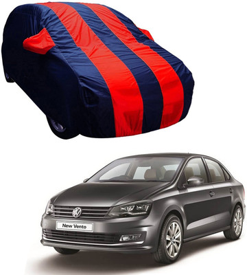 ABS AUTO TREND Car Cover For Volkswagen Vento (With Mirror Pockets)(Multicolor)