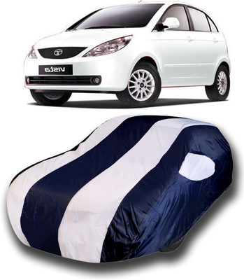 SanginiSang Car Cover For Tata Indica Vista (With Mirror Pockets)(Multicolor)