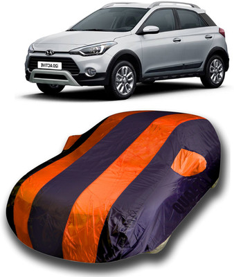 siddharth fashion Car Cover For Hyundai i20 Active (With Mirror Pockets)(Multicolor)