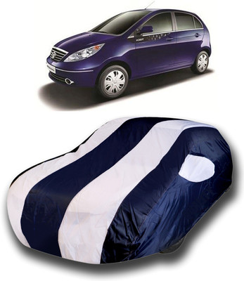 Gavya Car Cover For Tata Vista Tech (With Mirror Pockets)(Multicolor)