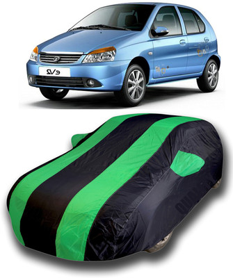 KUSHWAHA Car Cover For Tata Indica eV2 (With Mirror Pockets)(Multicolor)