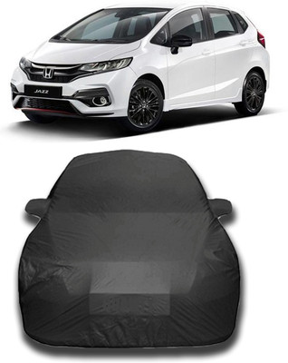 KUSHWAHA Car Cover For Honda Jazz (With Mirror Pockets)(Multicolor)