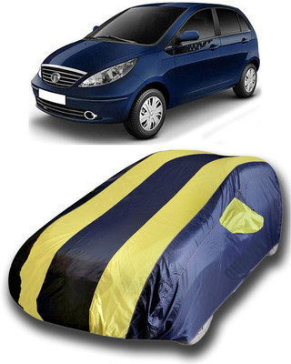 KASHYAP FASHION WORLD Car Cover For Tata Vista (With Mirror Pockets)(Multicolor)
