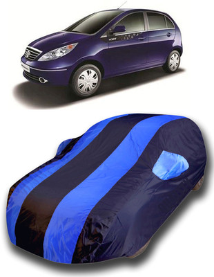 KASHYAP FASHION WORLD Car Cover For Tata Vista Tech (With Mirror Pockets)(Multicolor)