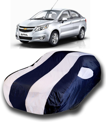 siddharth fashion Car Cover For Chevrolet Sail Hatchback (With Mirror Pockets)(Multicolor)